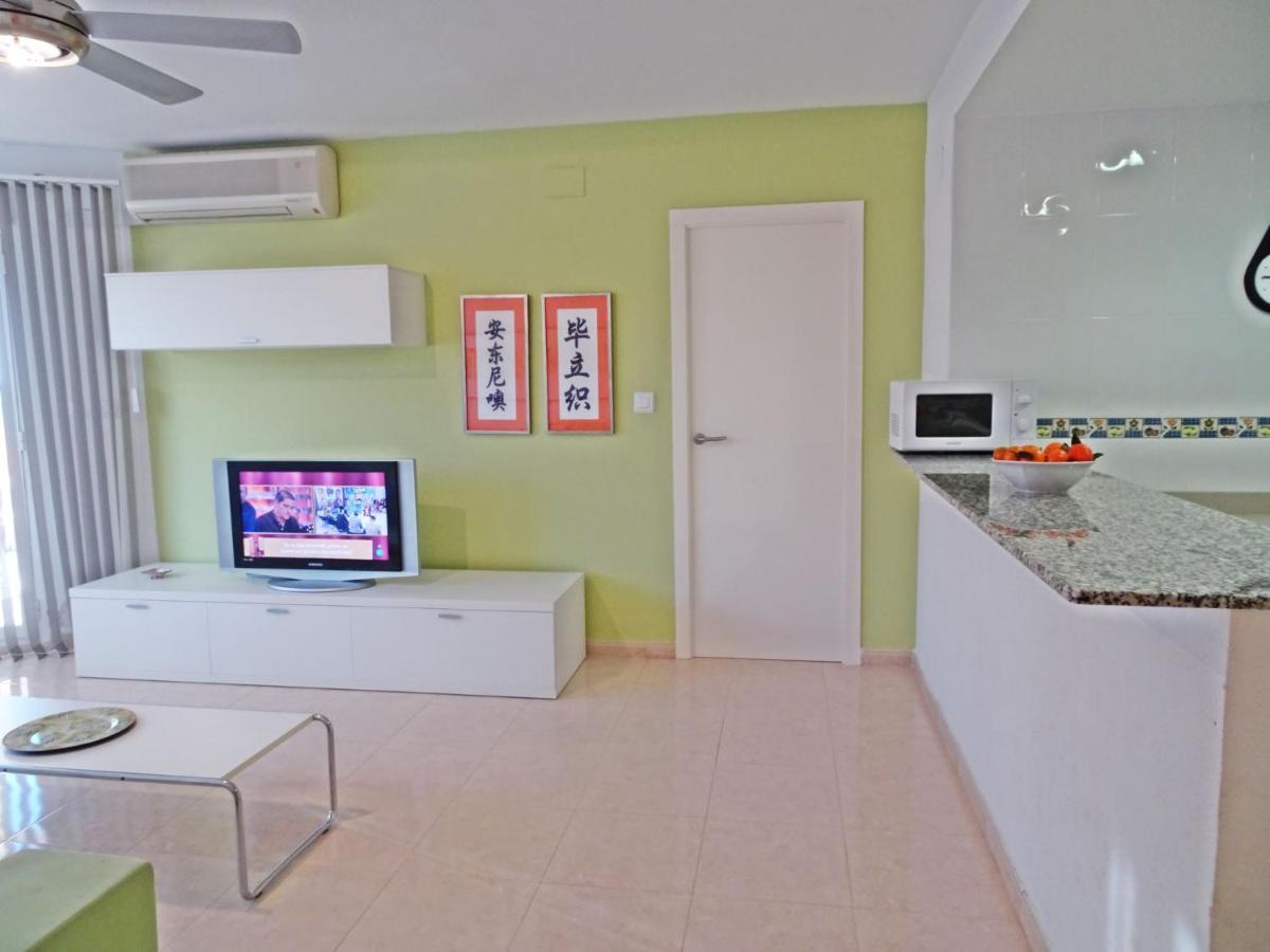 Playa de GandiaAlmirante Vista Al Mar - Alquiler Familiasアパートメント エクステリア 写真